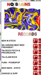 Mobile Screenshot of nobrainsrecords.nl